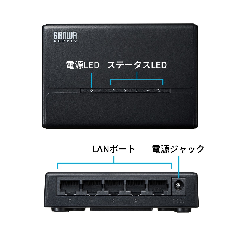 �X�C�b�`���O�n�u 5�|�[�g �}�O�l�b�g�t�� 100BASE-TX �t�@�����X �É� AUTO-MDIX �v���X�`�b�N➑� �g���b�L���O�΍Жh�~�p�L���b�v