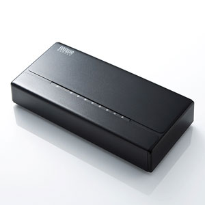スイッチングハブ 8ポート マグネット付き100BASE-TX ファンレス