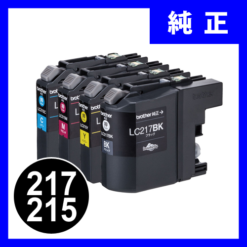 LC217/215-4PK ブラザーインクカートリッジ 4色パック（大容量