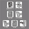 ASUS TransBook T100TApu[CgJbgtیwh~tB LCD-T100KBCF