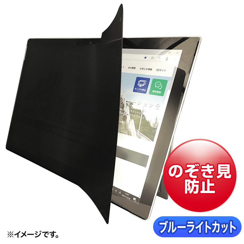 2WAY覗き見防止フィルム（iPad Pro 10.5インチ対応） LCD-ZE2LN105IPADP