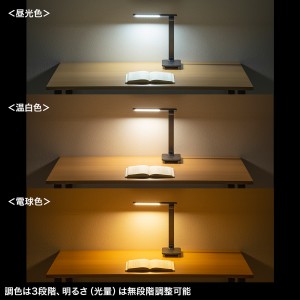 デスクライト LED 充電式 無段階調光 1200ルーメン USBポート搭載