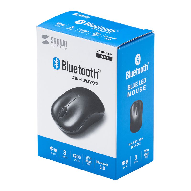 Bluetoothu[LED}EXi܂ƂߔEpbP[Wj MA-BB312BK