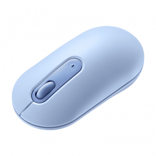サンワサプライ マウス Bluetooth・ワイヤレス両対応 静音ボタン✖️3個 Bluetoothマウス 薄型 3ボタン 静音 かわいい 3台マルチペア
