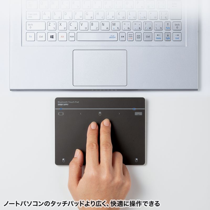 �^�b�`�p�b�h Bluetooth �U���@�\ USB �g���b�N�p�b�h ���C�����X ���^ �����x �X�N���[���L�[�{�[�h �W�F�X�`���[�@�\ Windows��p 7�C���` L�T�C�Y �K�����^