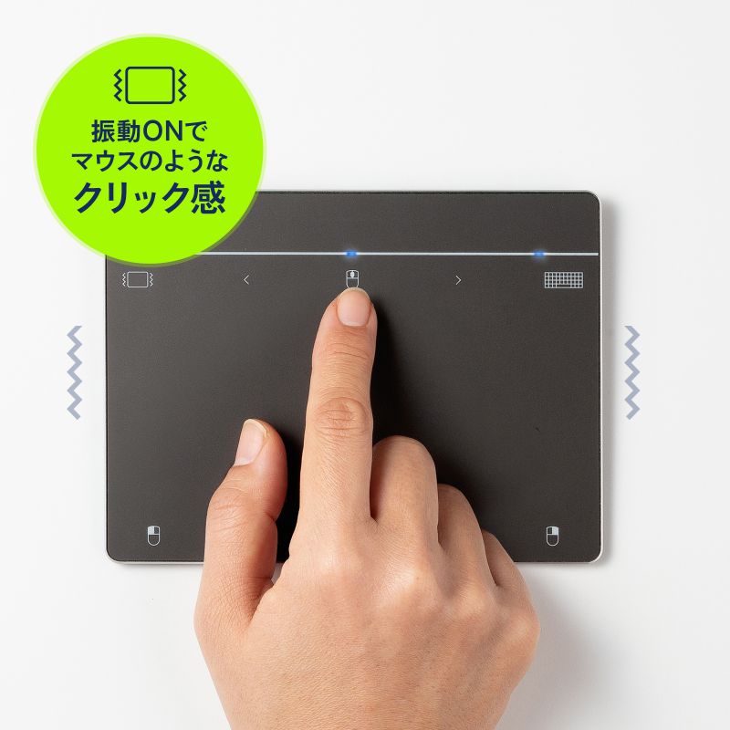 �^�b�`�p�b�h Bluetooth �U���@�\ USB �g���b�N�p�b�h ���C�����X ���^ �����x �X�N���[���L�[�{�[�h �W�F�X�`���[�@�\ Windows��p 7�C���` L�T�C�Y �K�����^