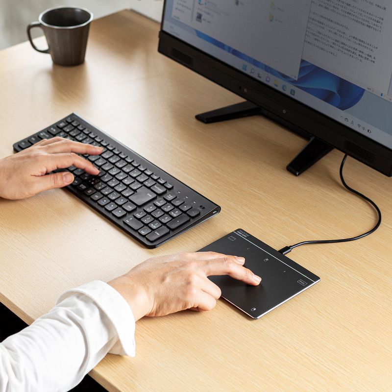 �^�b�`�p�b�h �L�� �U���@�\ USB �g���b�N�p�b�h ���C�����X ���^ �����x �X�N���[���L�[�{�[�h �W�F�X�`���[�@�\ Windows��p 7�C���` L�T�C�Y �K�����^