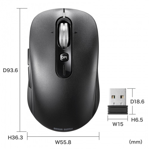 CX}EX `gzC[ XN[ 2.4GHz  É 5{^ u[LED }`yAO JEg؂ւ EXN[ MacΉ ߂ i MA-WBS530BK