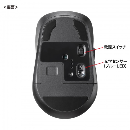 ワイヤレスマウス チルトホイール 高速スクロール 2.4GHz 無線