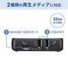 4K対応メディアプレーヤー デジタルサイネージ セットトップボックス HDMI RCA microカード USBメモリ リモコン付き オートプレイ リピート再生 動画 画像 音楽 MED-PL4K101