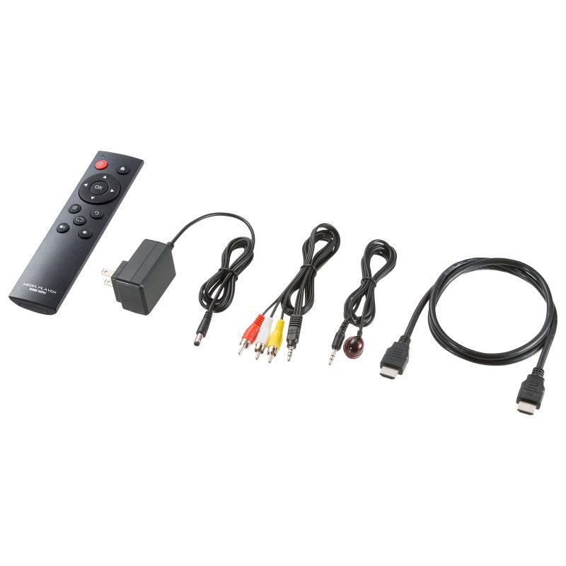 ���f�B�A�v���[���[ 4K�Ή� �f�W�^���T�C�l�[�W �����Đ� �^�C�}�[�@�\�t�� HDMI RCA SD�J�[�h USB������ �I�[�g�v���C ���� �摜
