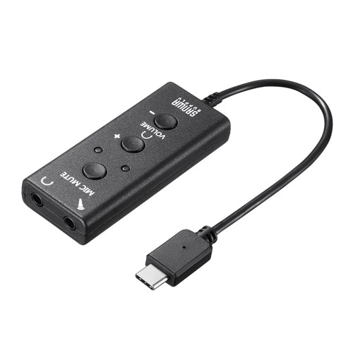USBオーディオ変換アダプタ(3.5mmステレオミニプラグ→USB Type-C・高音質・PS5対応)