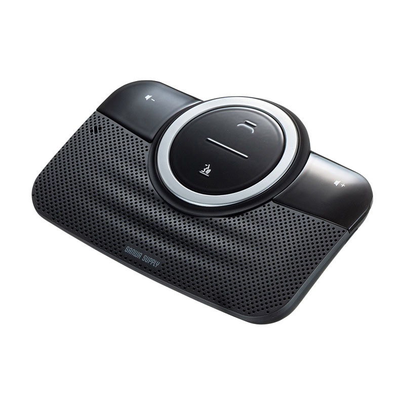 車載Bluetoothスピーカー(ハンズフリーカーキット・Bluetooth4.1・ノイズキャンセリング・高音質) MM-BTCAR3