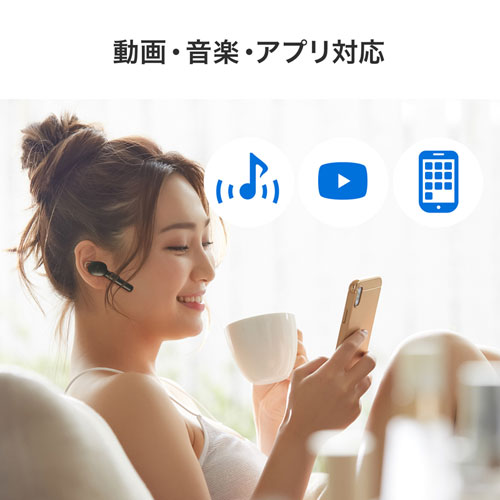 Bluetoothヘッドセット 片耳 モノラルイヤホン 自動ペアリング