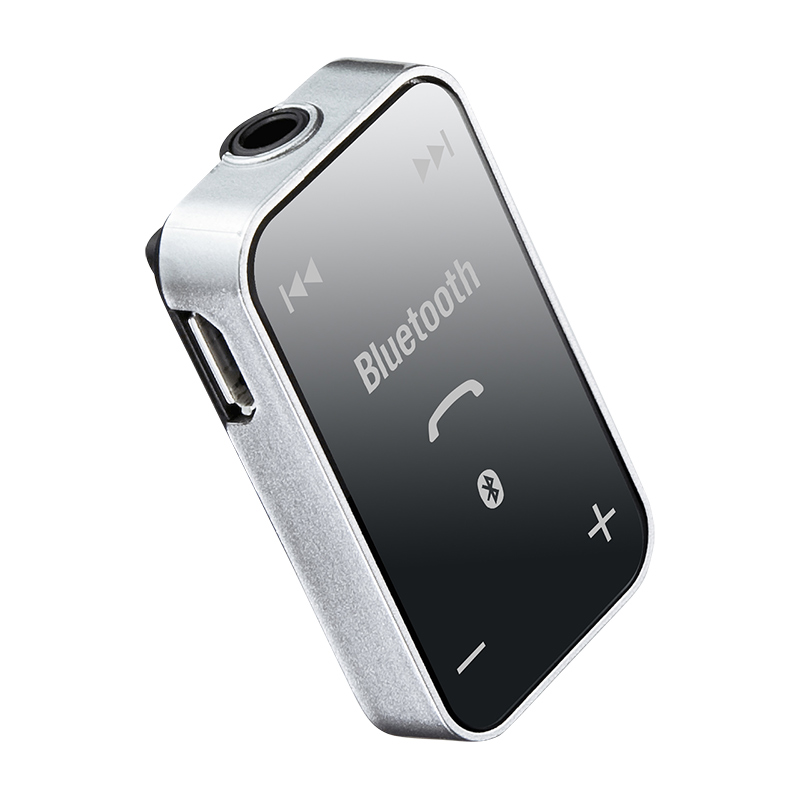Bluetoothレシーバー Iphone 5s 5cやスマートフォンにおすすめ シルバー Mm Btsh29svの販売商品 通販ならサンワダイレクト