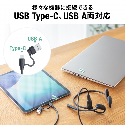 未使用！サンワサプライ テレビ用オープンイヤーヘッドセット Bluetooth サンワダイレクト本店 サンワサプライ【オフィス・PC周辺通販】