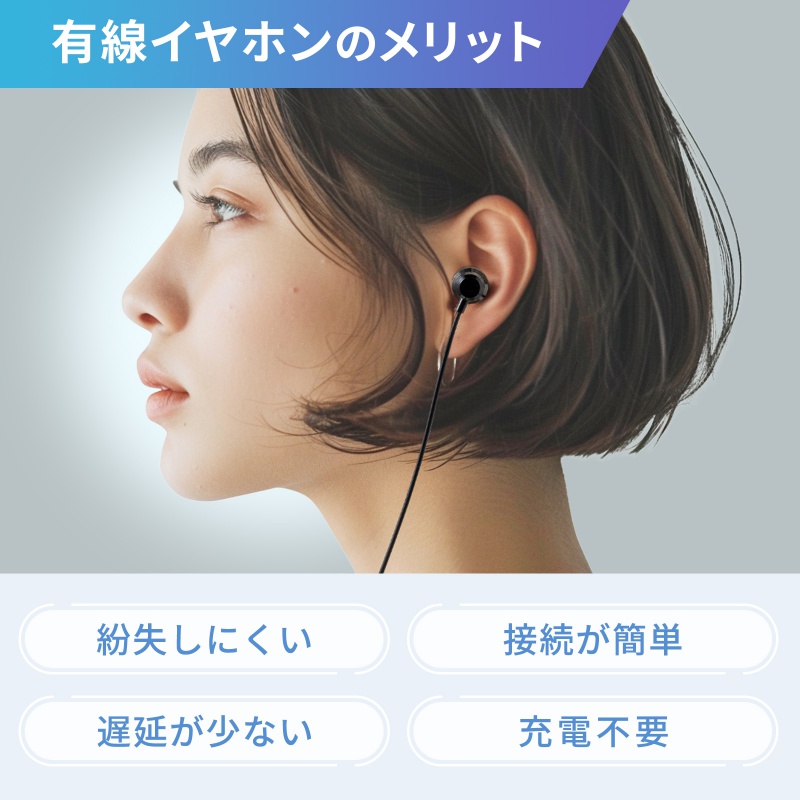 4�ɃC���z���}�C�N 3.5mm�~�j�v���O �}�C�N�t���X�e���I�C���z�� �ʘb�E��c�E���y�Đ��p 1.2m �u���b�N