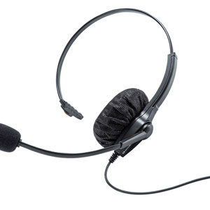 (まとめ) サンワサプライ 不織布ヘッドホンイヤーパッドカバー ブラック MM-HSC3BK 1パック(100枚) 〔×3セット〕[21] SANWA SUPPLY サンワサプライ 不織布ヘッドホンイヤーパッドカバー（MM