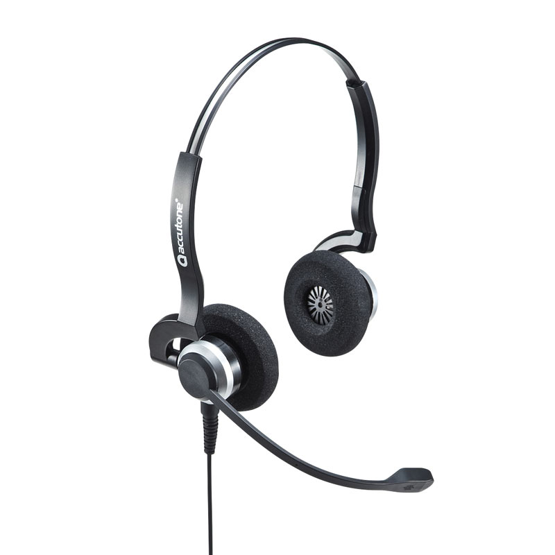 Usbヘッドセット 両耳 マイク 単一指向性 手元スイッチ付き コールセンター Mm Hsu11bkの販売商品 通販ならサンワダイレクト