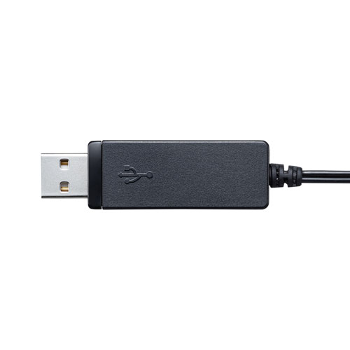 USBヘッドセット 折り畳み式｜サンプル無料貸出対応 MM-HSU18BK