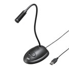 USBスタンドマイク コンデンサー 高音質 単一指向性 フレキシブルアーム Windows Mac ケーブル1.6ｍ