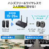 ワイヤレスマイクシステム・ワイヤレスマイク2台セット（授業・塾・セミナー・飛沫・飛散）