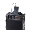 拡声器 マイクスピーカー ワイヤレスマイク2本付き 60W出力 AC電源 内蔵バッテリー 音楽再生  収納用バッグ付 会議 セミナー イベント 選挙 MM-SPAMP14