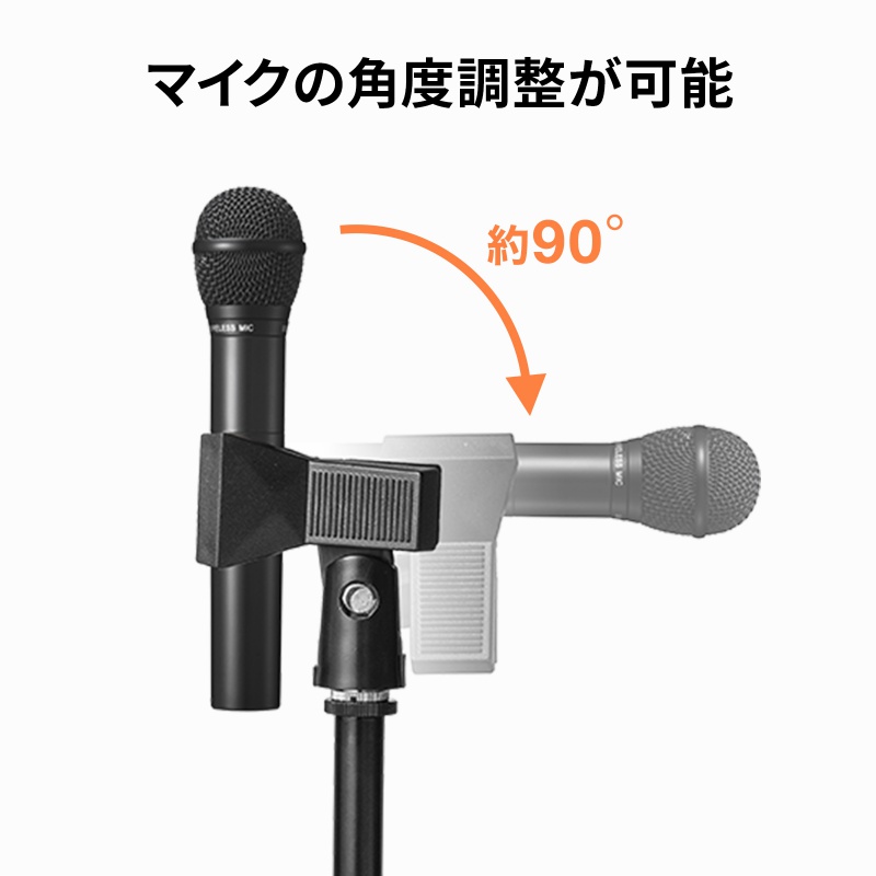 �g���� �}�C�N�X�^���h �������� 250�`400mm �}�C�N���a18�`35mm�Ή�