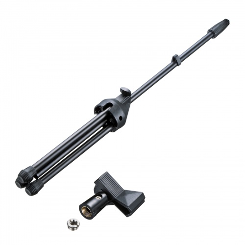 �g���� �}�C�N�X�^���h ���u���X�g���[�g�^ ����81.5-146cm �N���b�v���}�C�N�z���_�[�t �}�C�N���a1.8�`3.5cm�Ή�