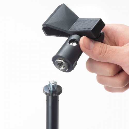 �g���� �}�C�N�X�^���h ���u���X�g���[�g�^ ����81.5-146cm �N���b�v���}�C�N�z���_�[�t �}�C�N���a1.8�`3.5cm�Ή�