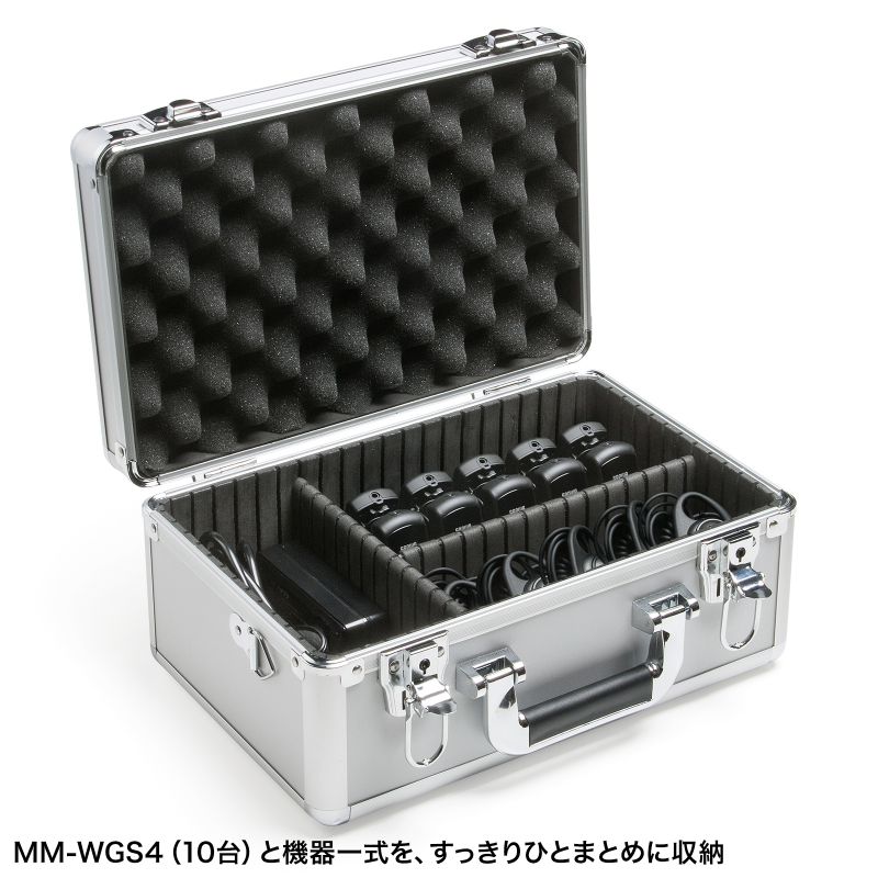 ���C�����X�K�C�h�V�X�e�����[�P�[�X MM-WGS4/400-HSGS001�p �L�������O�P�[�X �A���~�P�[�X ���t �V�����_�[�x���g�t