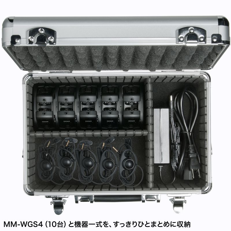 ���C�����X�K�C�h�V�X�e�����[�P�[�X MM-WGS4/400-HSGS001�p �L�������O�P�[�X �A���~�P�[�X ���t �V�����_�[�x���g�t