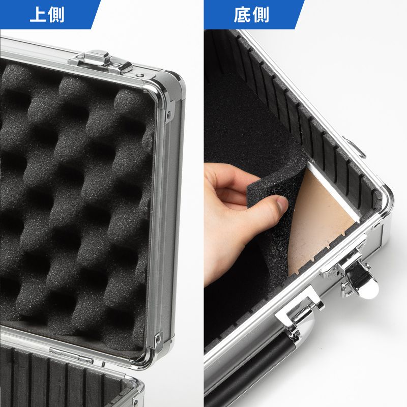 ���C�����X�K�C�h�V�X�e�����[�P�[�X MM-WGS4/400-HSGS001�p �L�������O�P�[�X �A���~�P�[�X ���t �V�����_�[�x���g�t