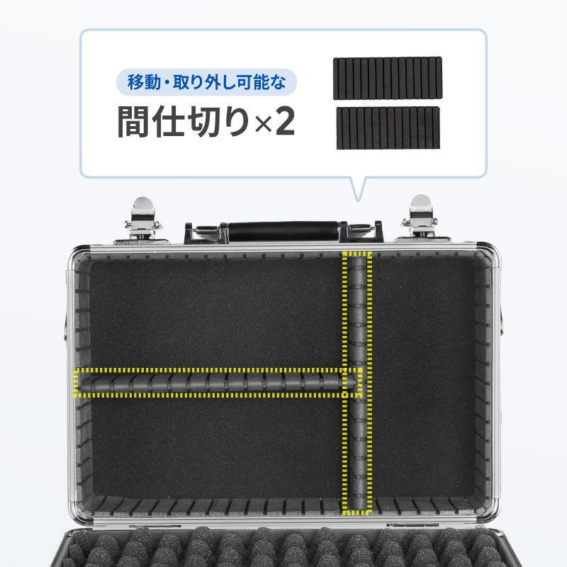 ���C�����X�K�C�h�V�X�e�����[�P�[�X MM-WGS4/400-HSGS001�p �L�������O�P�[�X �A���~�P�[�X ���t �V�����_�[�x���g�t