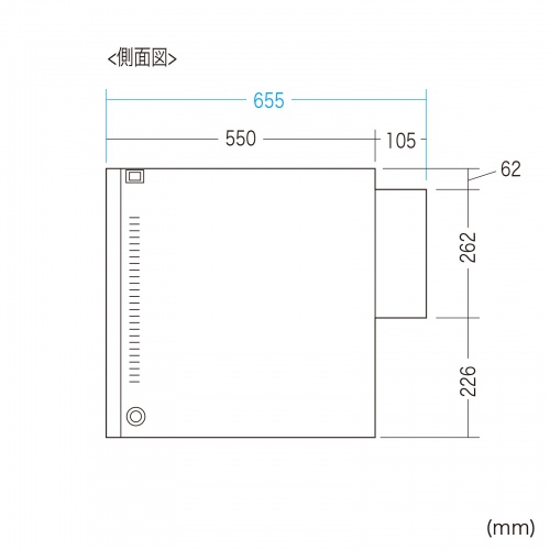 N[[thobN W550~D550~H550mm y`Ffq ApistepN[[ ȃGl M΍ 3PE7^bvt ꊇWXCb`t