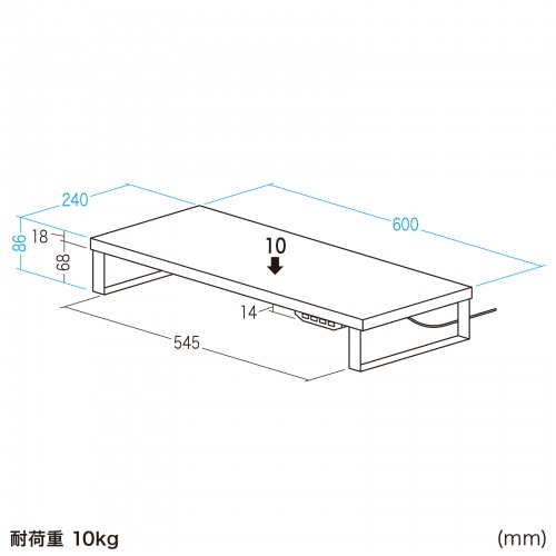 j^[  60cm USBnu 4|[g RpNg ؐV P[u1.5m ubN MR-LC215BK