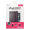 9.7C` iPad 2017f \tgU[P[XiubNj PDA-IPAD1007BK