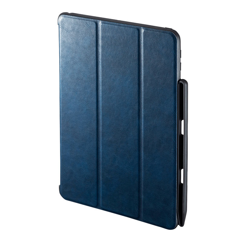 iPadケース（9.7インチ・Apple Pencil収納ポケット付き・ブルー）PDA-IPAD1014BLの販売商品 通販ならサンワダイレクト