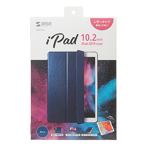 iPad 10.2C` 蒠^P[X PUU[ u[ PDA-IPAD1607BL