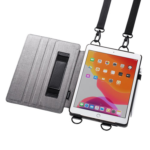 スペースグレー色 ipad AIR 128GB スタンド保護ケース、充電付きPC/タブレット