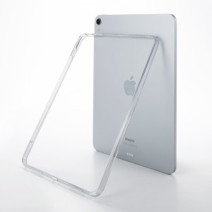 iPad Air 2 シルバー ケース付き iPad Air ケース クリアケース ハードケース 透明 iPad Air 11