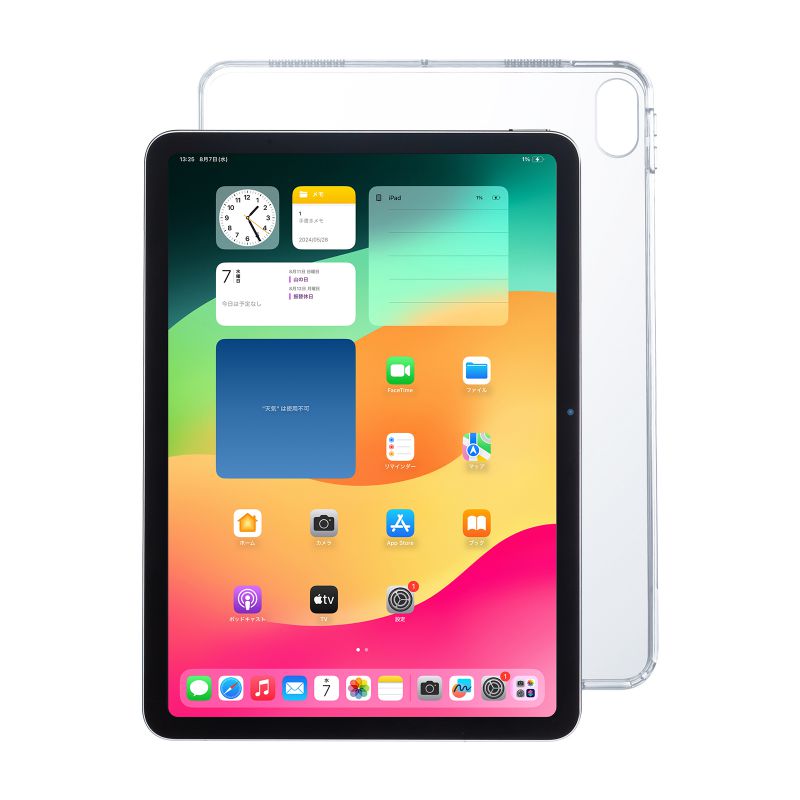 iPad Air P[X NAP[X n[hP[X  iPad Air 11C`iM2/2024j PDA-IPAD1702CL