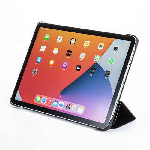 10.9インチ iPad Air ソフトレザーケース ブラック
