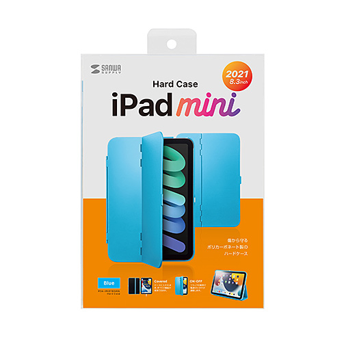 iPad mini 6 n[hP[X X^h^Cv u[ PDA-IPAD1804BL