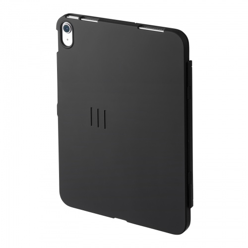 iPad 10.9インチ 第10世代 ハードケース スタンドタイプ ブラック PDA-IPAD1904BK
