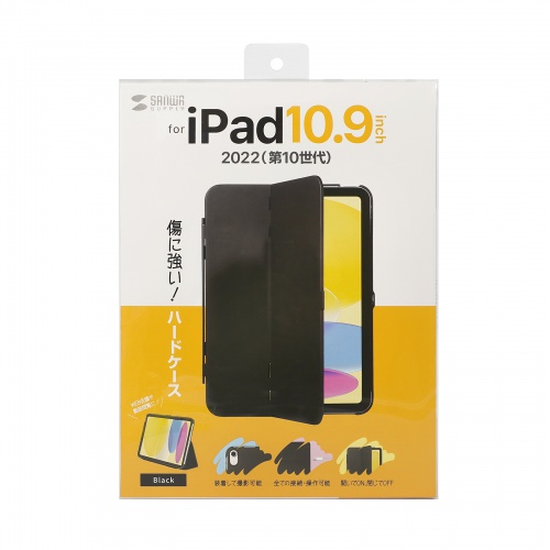 iPad 10.9C` 10 n[hP[X X^h^Cv ubN PDA-IPAD1904BK