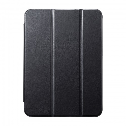 iPad 10.9インチ 第10世代 ソフトレザーケース ブラック PDA-IPAD1907BK