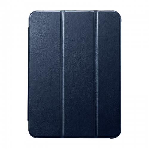 iPad 10.9インチ 第10世代 ソフトレザーケース ネイビー PDA-IPAD1907NV