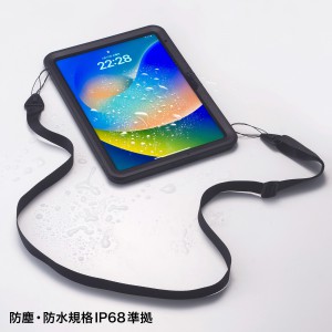 PDA-IPAD1904BK【iPad 11インチ A16（2025）/第10世代iPad 10.9