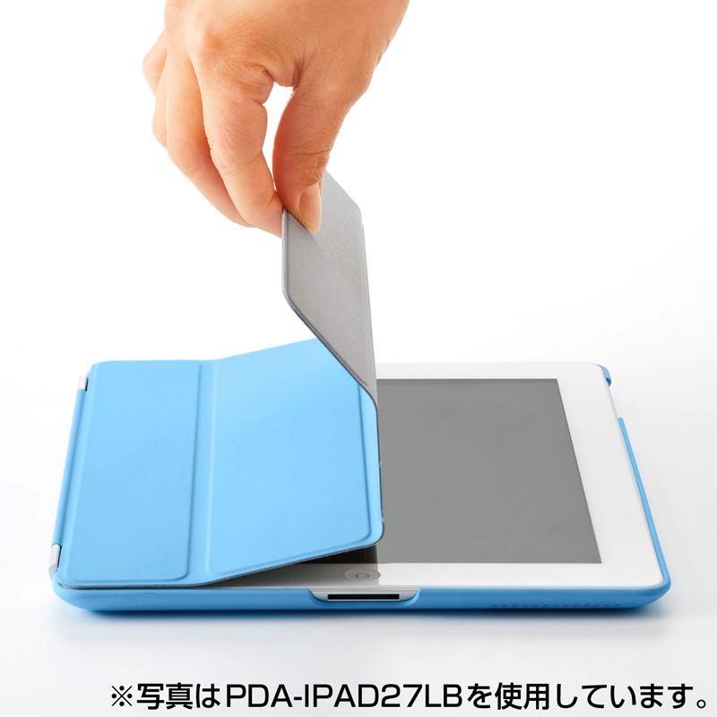 y킯݌ɏz iPad2P[XiSmart CoverΉEO[j PDA-IPAD27GY